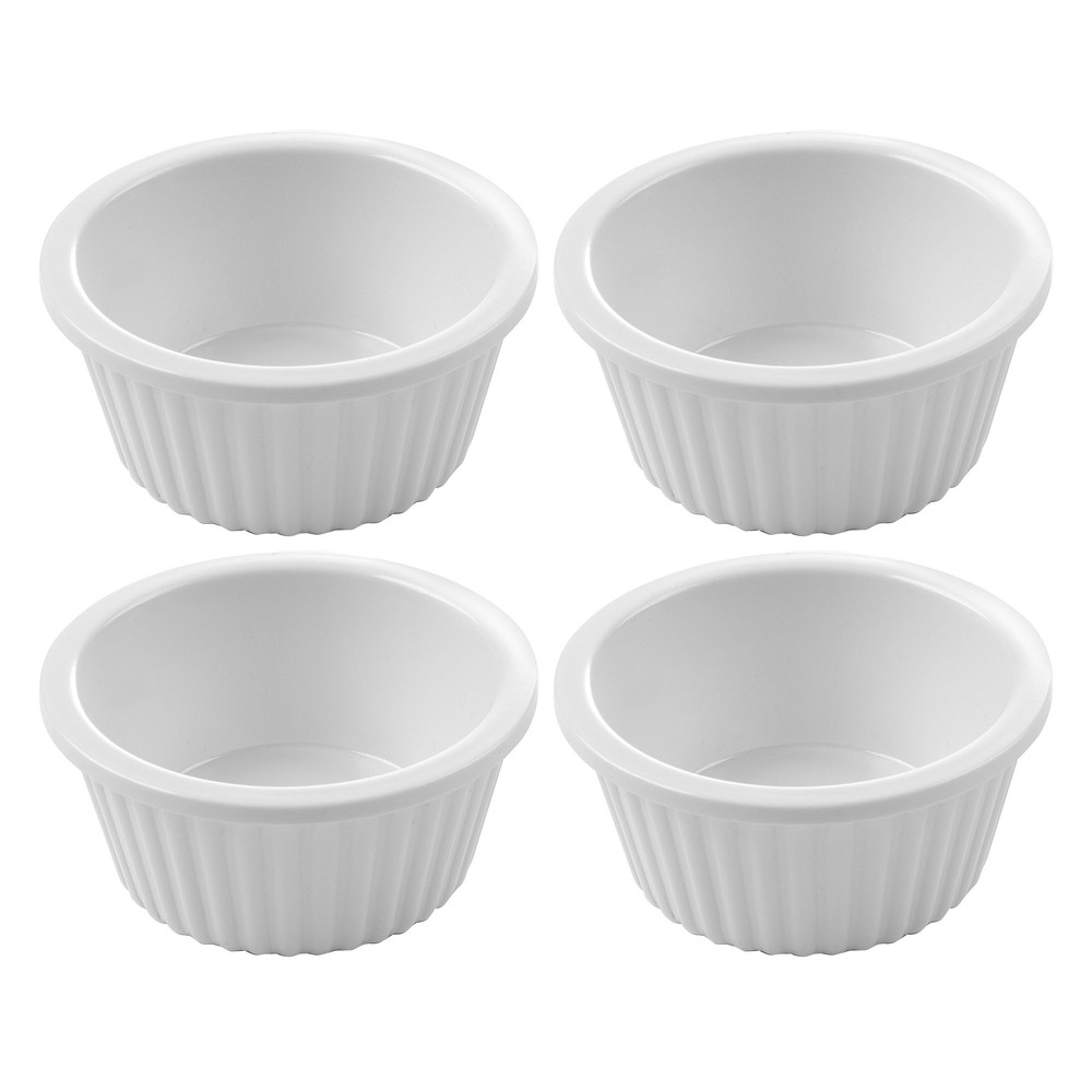 Auflaufförmchen – 4 Stück, HENDI, 0,035L, 4 Stk., ⌀60x(H)25mm | Hendi