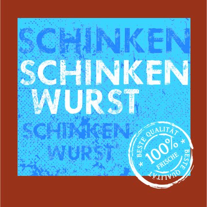 NaloBar braunmatt Schinkenwurst, Designklasse 105/50