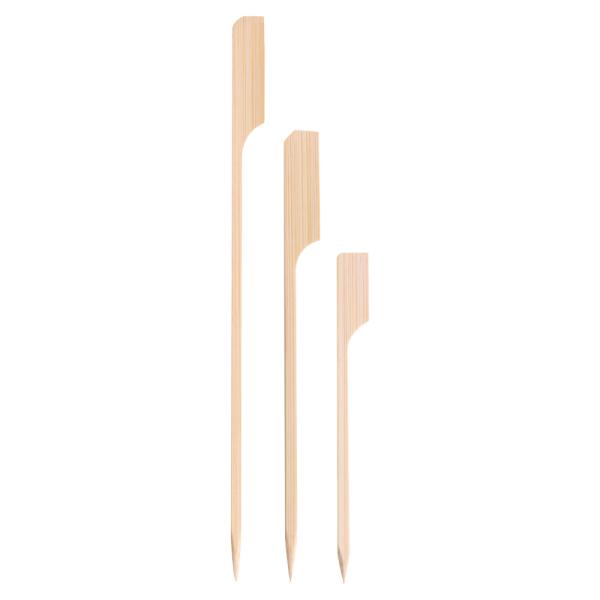 Bambus Fingerfood Spieße 90mm natur 200 Stück/Beutel