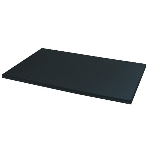 Schneidbrett schwarz; Maße (BxTxH): 500x300x15mm