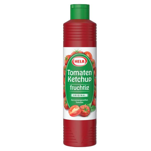 HELA Tomaten Ketchup fruchtig original 800ml Flasche