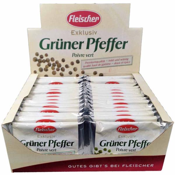 Fleischer Grüner Pfeffer  15 Doppelbeutel (2 x 45g)