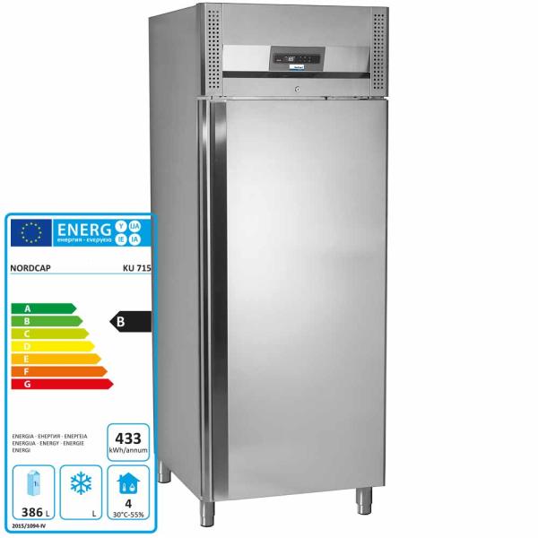 Kühlschrank Cool-Line KU 715 Gastro Edelstahl 2/1 GN