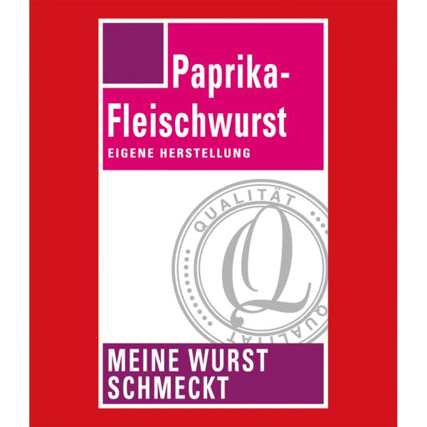 Nalo Top 220 Serie Top rot 50/20 Paprika-Fleischwurst